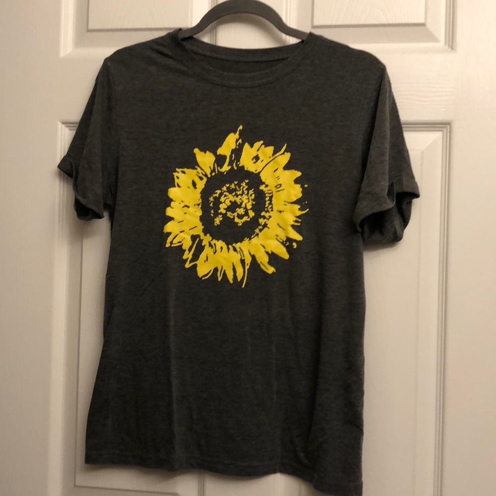 Sunflower Grey T